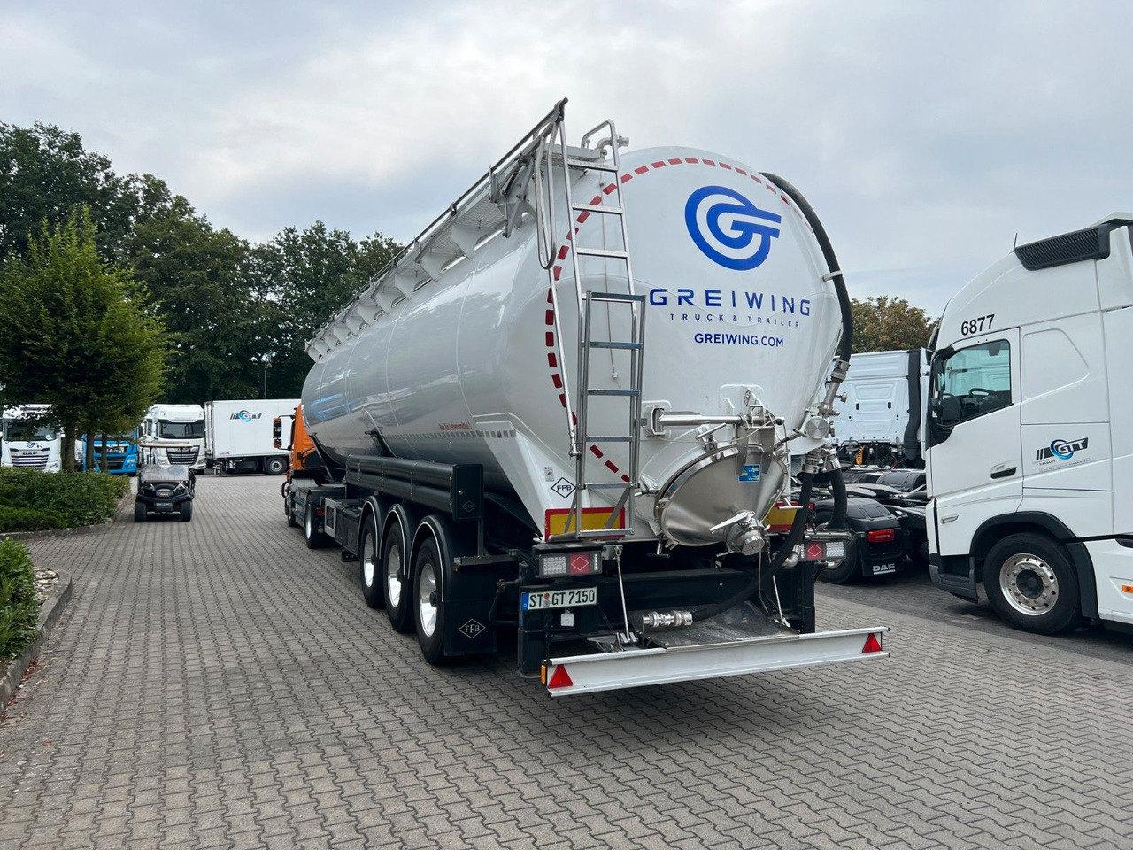Silobas Feldbinder KIP 60.3, MIETE / MIETKAUF, NEU Feldbinder KIP 60.3, elektr. hydr. Kippvorrichtung, wie NEU: fotoğraf 6