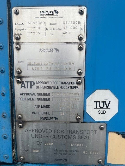 Schmitz Cargobull wko - Diğer araçlar: fotoğraf 4 Schmitz Cargobull wko - Diğer araçlar: fotoğraf 4