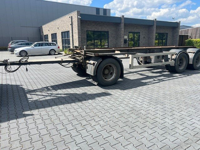 GS AC 2800 N Bladgeveerd - Konteynır taşıyıcı/ Yedek karoser römork: fotoğraf 1 GS AC 2800 N Bladgeveerd - Konteynır taşıyıcı/ Yedek karoser römork: fotoğraf 1