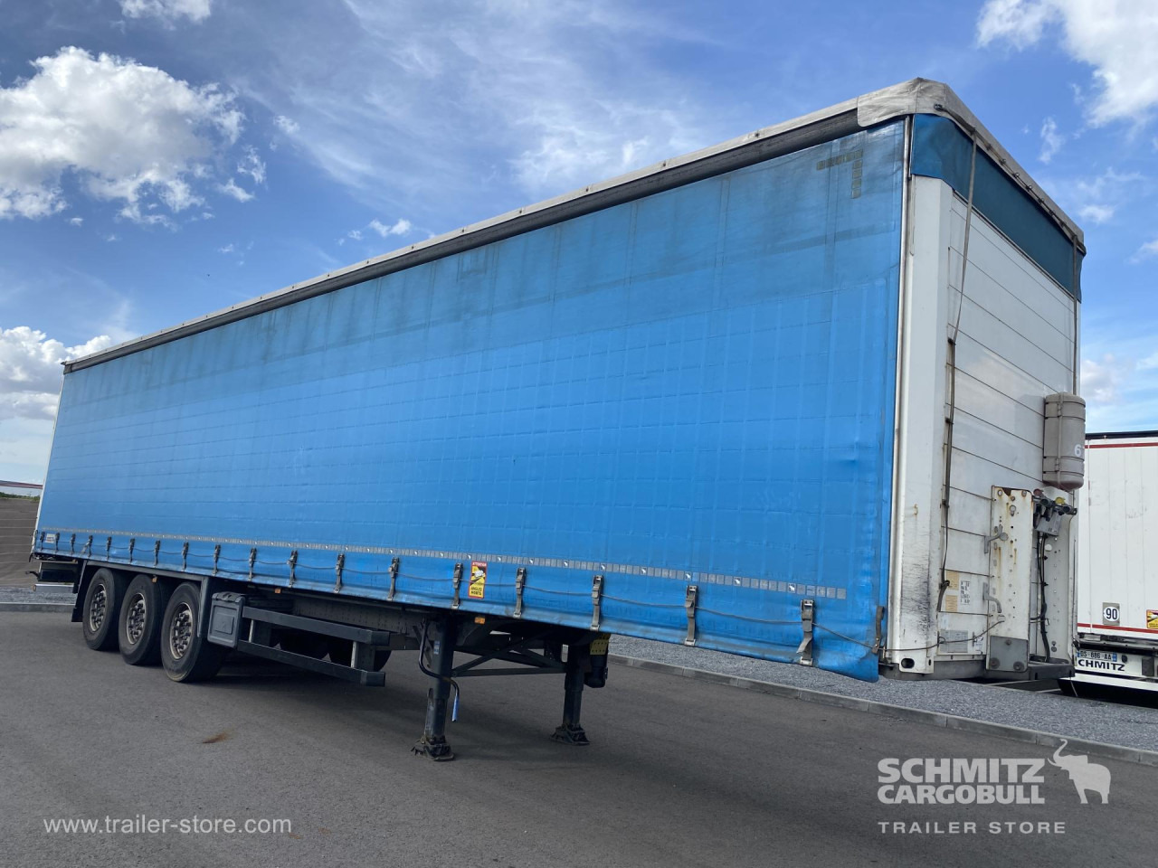 SCHMITZ Curtainsider Standard - Tenteli dorse: fotoğraf 1 SCHMITZ Curtainsider Standard - Tenteli dorse: fotoğraf 1