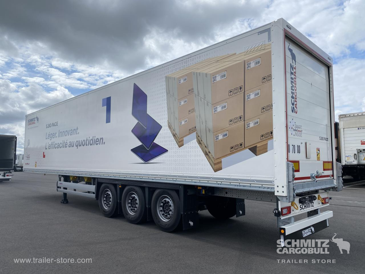 SCHMITZ Dryfreight - Kapalı karoser dorse: fotoğraf 2 SCHMITZ Dryfreight - Kapalı karoser dorse: fotoğraf 2