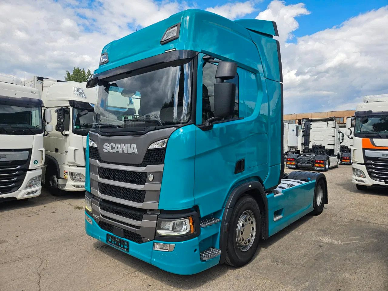 Scania R500 Standard-Turquoise-Standklima-Big NAVI-Hydr - Çekici: fotoğraf 1 Scania R500 Standard-Turquoise-Standklima-Big NAVI-Hydr - Çekici: fotoğraf 1