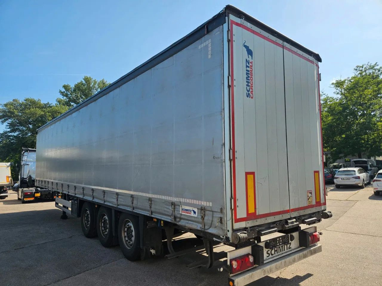 Schmitz Cargobull SCB S3T Standard 14 units! Lifting Axle A&C, XL - Tenteli dorse: fotoğraf 4 Schmitz Cargobull SCB S3T Standard 14 units! Lifting Axle A&C, XL - Tenteli dorse: fotoğraf 4