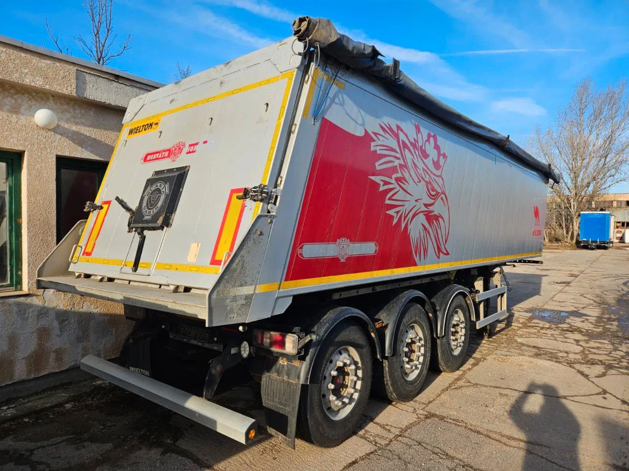 Wielton NW-3 38m3 Lifting Axle, Alloy w. 2 units in stoc - Damperli dorse: fotoğraf 4 Wielton NW-3 38m3 Lifting Axle, Alloy w. 2 units in stoc - Damperli dorse: fotoğraf 4