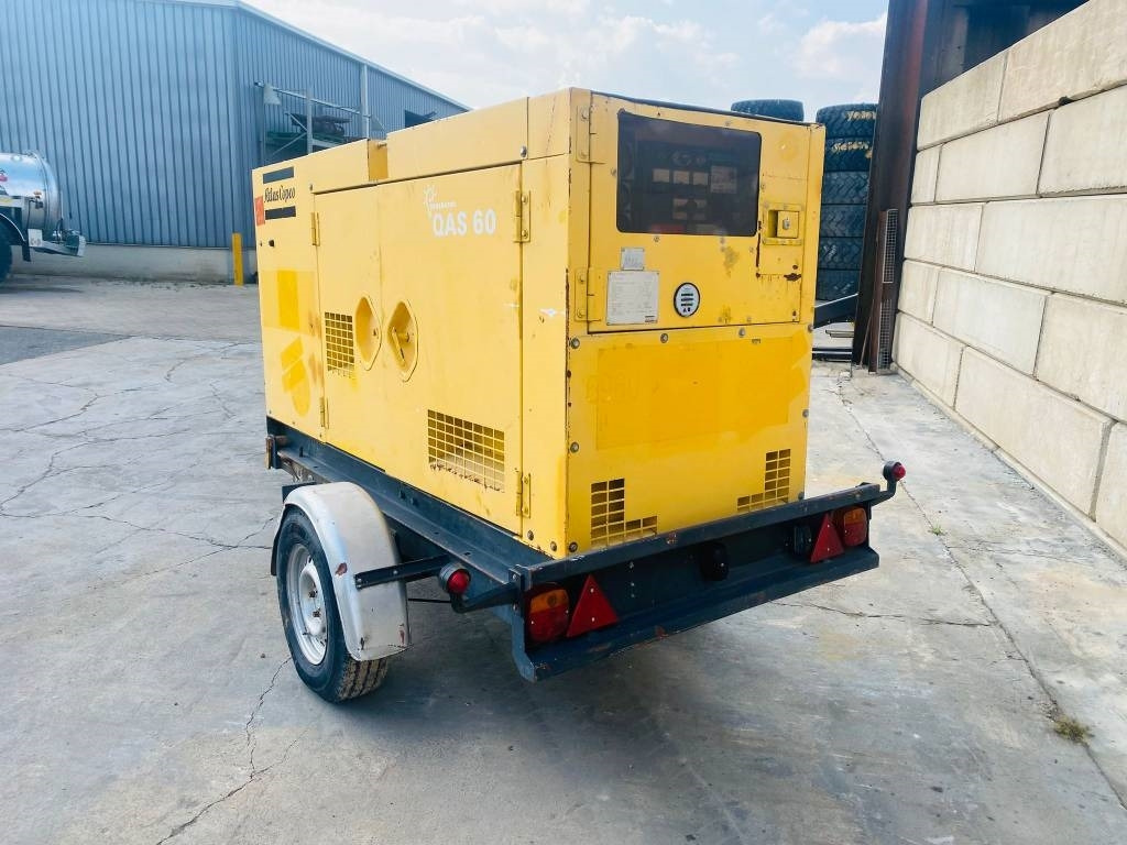Atlas Copco QAS 60  - Elektrikli jeneratör: fotoğraf 5 Atlas Copco QAS 60  - Elektrikli jeneratör: fotoğraf 5