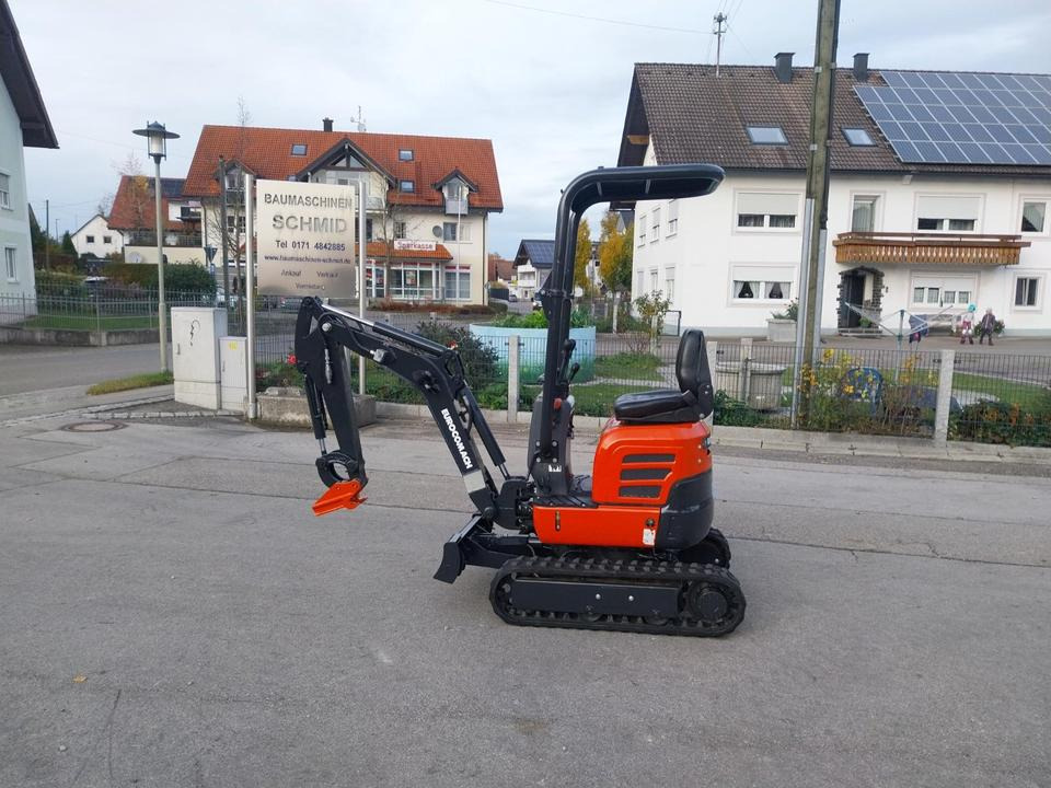 Eurocomach 10 ZT Minibagger Microbagger Bagger Kettenbagger - Mini ekskavatör: fotoğraf 1 Eurocomach 10 ZT Minibagger Microbagger Bagger Kettenbagger - Mini ekskavatör: fotoğraf 1