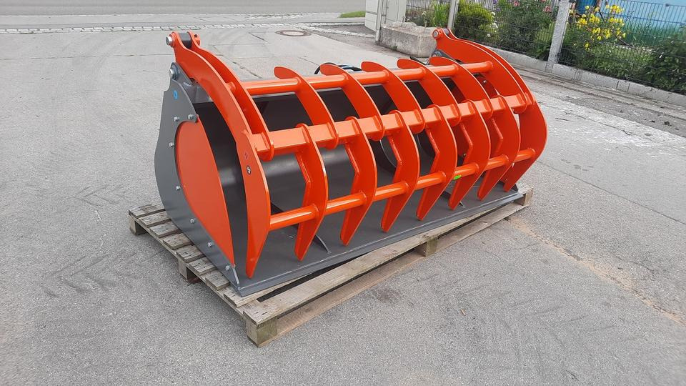 Greifschaufel 2m Euro Frontlader Weideman Hoflader Schaufel - Silaj ekipmanları: fotoğraf 1 Greifschaufel 2m Euro Frontlader Weideman Hoflader Schaufel - Silaj ekipmanları: fotoğraf 1