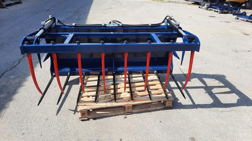 Krokodilgebiss Greifschaufel Frontlader Weidemann Hoflader Euro - Silaj ekipmanları: fotoğraf 2 Krokodilgebiss Greifschaufel Frontlader Weidemann Hoflader Euro - Silaj ekipmanları: fotoğraf 2