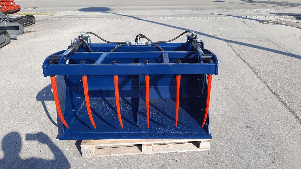 Krokodilschaufel Greifschaufel Weidemann Frontlader Hoflader Euro - Silaj ekipmanları: fotoğraf 2 Krokodilschaufel Greifschaufel Weidemann Frontlader Hoflader Euro - Silaj ekipmanları: fotoğraf 2