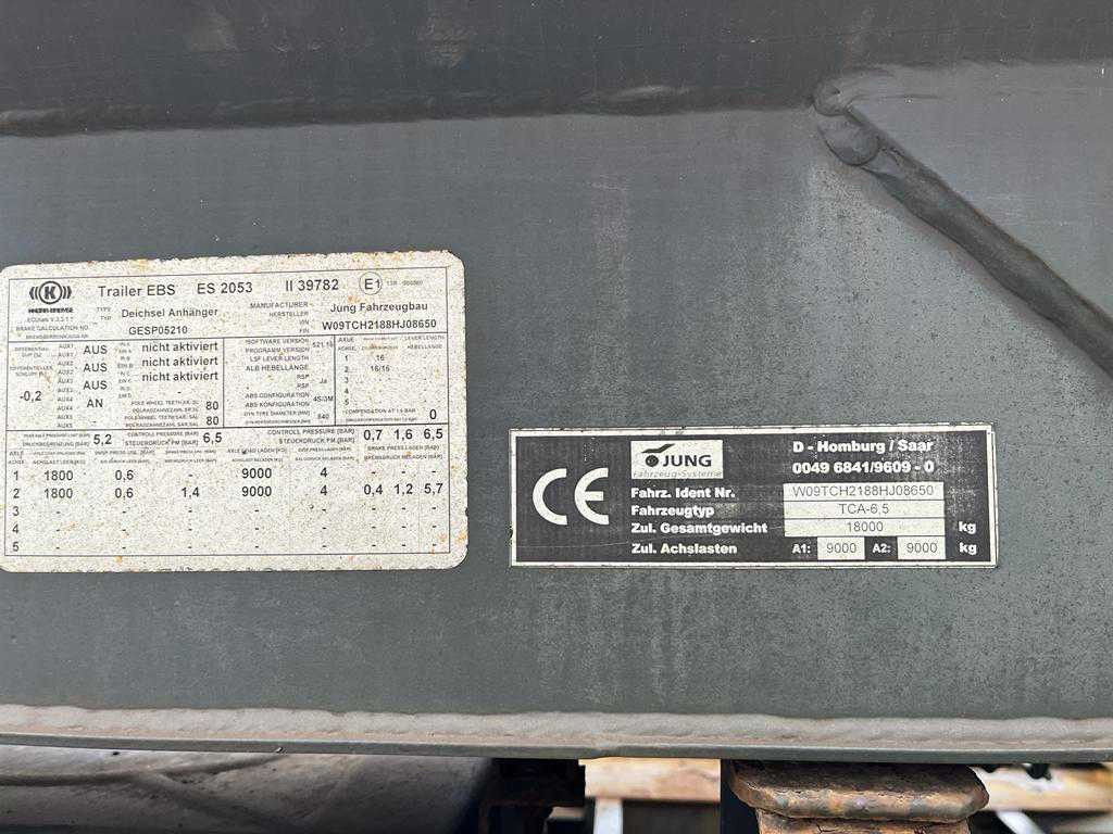 Containeranhänger TCA 6,5 Apollo Containeranhäng - Kancali yükleyici/ Hidrolift römork: fotoğraf 4 Containeranhänger TCA 6,5 Apollo Containeranhäng - Kancali yükleyici/ Hidrolift römork: fotoğraf 4
