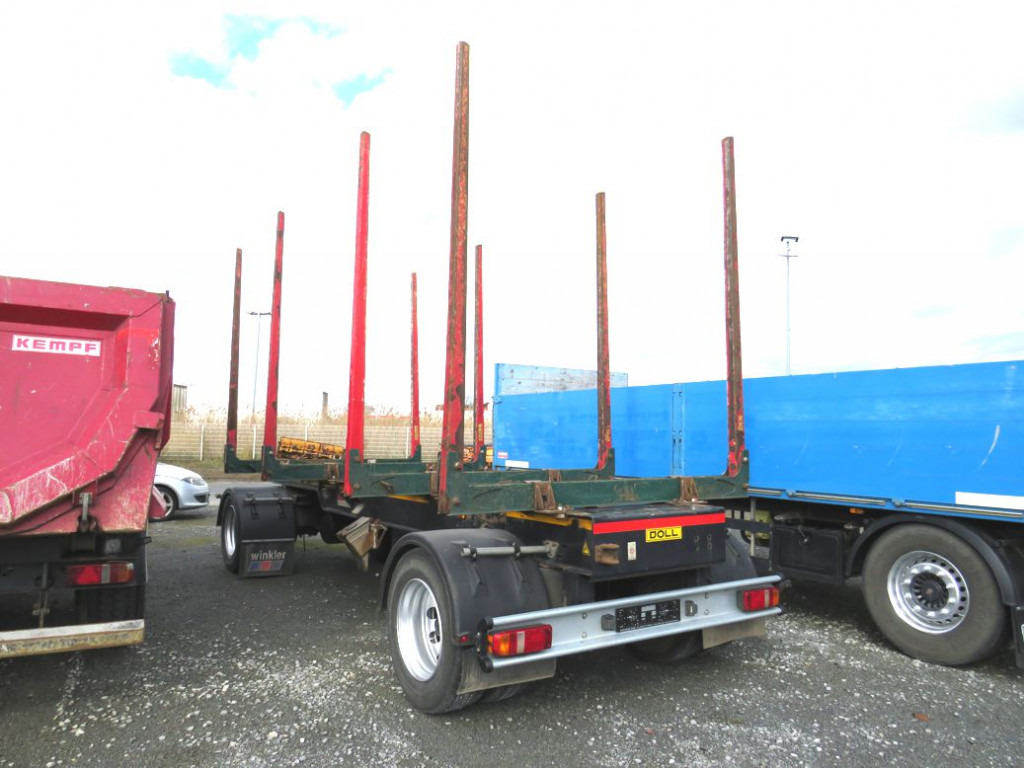 DOLL Kurzholzanhänger A 131 Spezialanhänger - Tomruk römorku: fotoğraf 4 DOLL Kurzholzanhänger A 131 Spezialanhänger - Tomruk römorku: fotoğraf 4