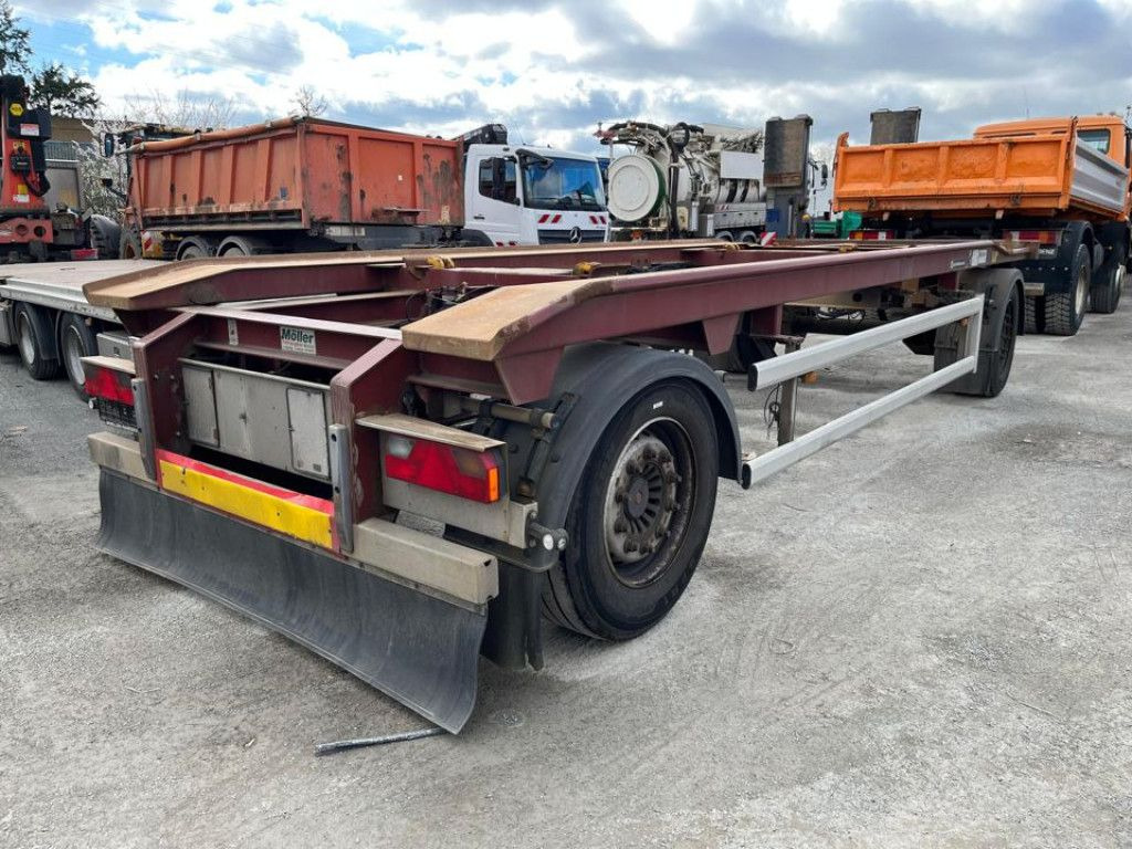 Hüffermann 2-achs Abrollanhänger HAR 18.70 Containeranhänge - Kancali yükleyici/ Hidrolift römork: fotoğraf 5 Hüffermann 2-achs Abrollanhänger HAR 18.70 Containeranhänge - Kancali yükleyici/ Hidrolift römork: fotoğraf 5