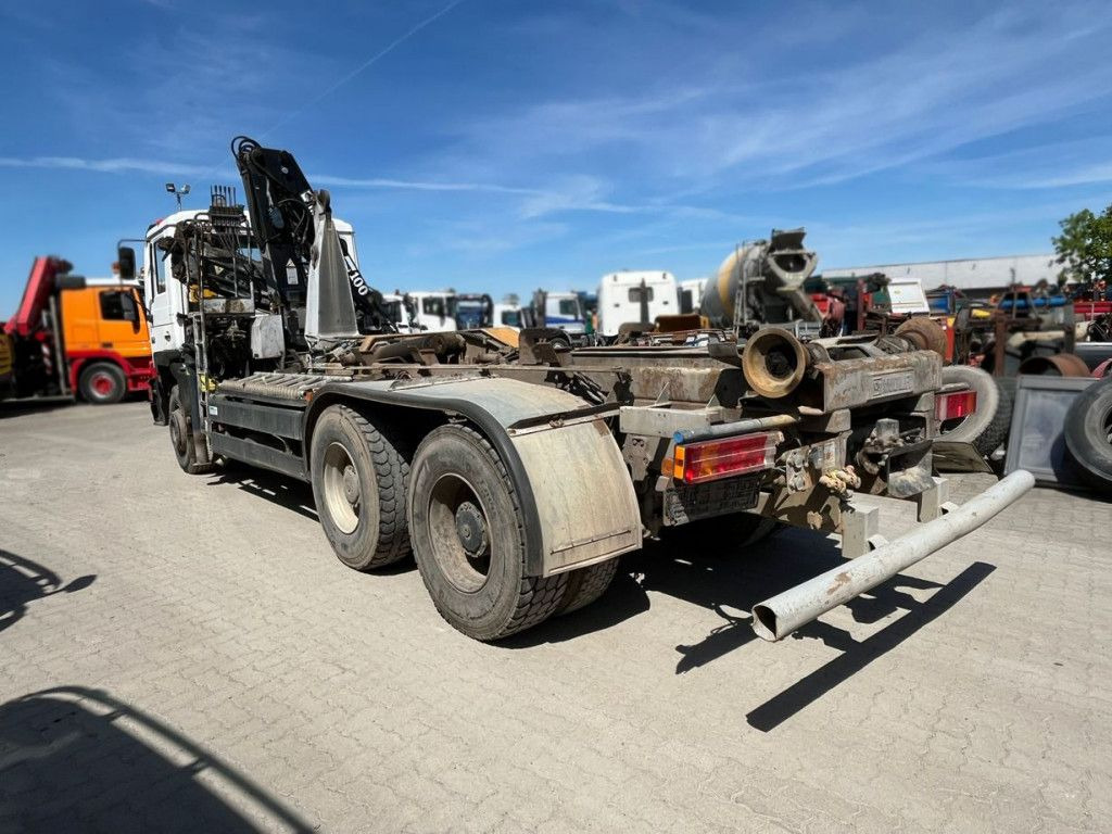 MAN F2000 27.342 6x4 Abrollkipper mit Kran - Kancalı yükleyici kamyon, Vinçli kamyon: fotoğraf 3 MAN F2000 27.342 6x4 Abrollkipper mit Kran - Kancalı yükleyici kamyon, Vinçli kamyon: fotoğraf 3