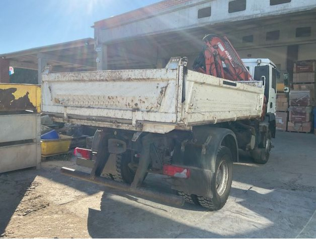 MAN TG-M 18.290 4x4 BB 2-Achs Allradkipper Kran Atlas 105+Funk - Damperli kamyon, Vinçli kamyon: fotoğraf 4 MAN TG-M 18.290 4x4 BB 2-Achs Allradkipper Kran Atlas 105+Funk - Damperli kamyon, Vinçli kamyon: fotoğraf 4