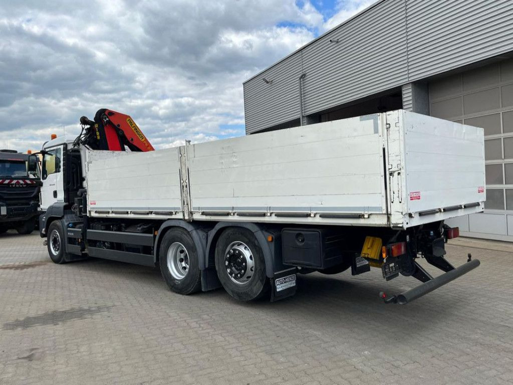 MAN TG-S 26.420 6x2 BL Pritsche Kran Palf. PK 22002+ - Sal/ Açık kasa kamyon, Vinçli kamyon: fotoğraf 4 MAN TG-S 26.420 6x2 BL Pritsche Kran Palf. PK 22002+ - Sal/ Açık kasa kamyon, Vinçli kamyon: fotoğraf 4