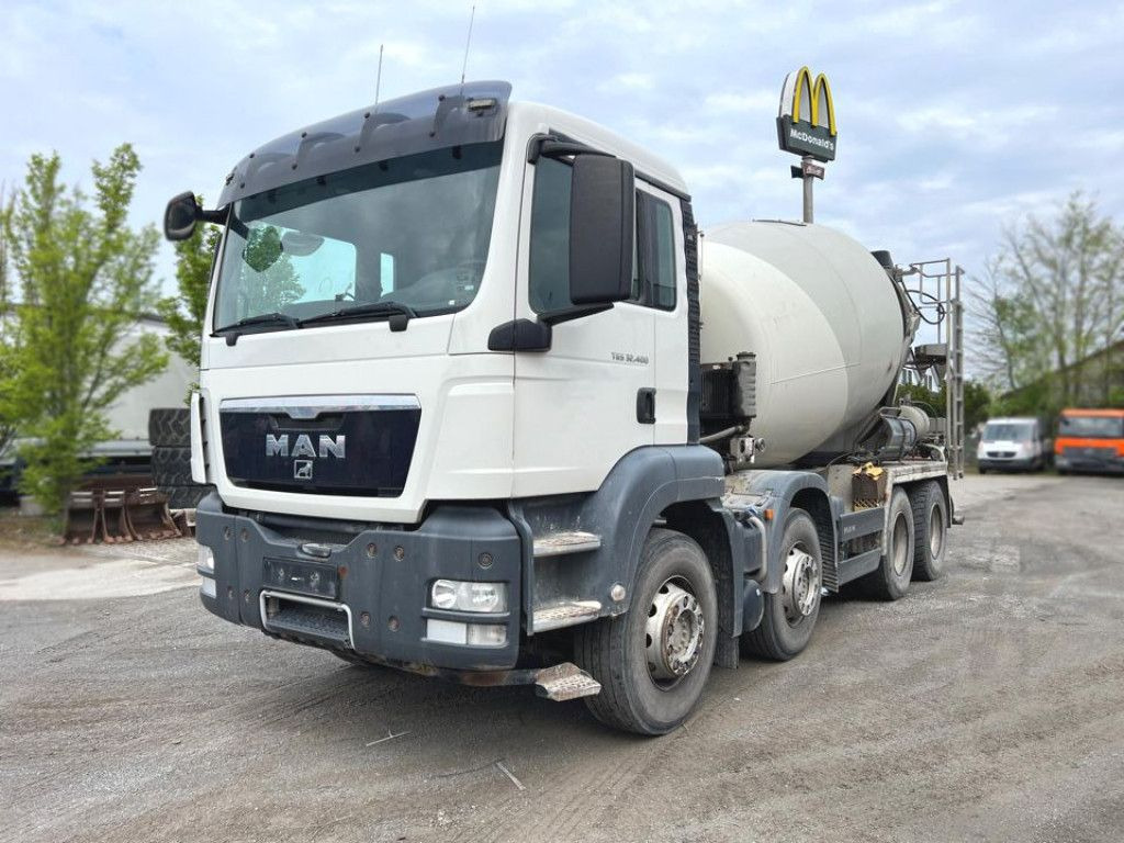 MAN TG-S 32.400 8x4 BB Betonmischer Stetter 9m³ Deut - Transmikser: fotoğraf 1 MAN TG-S 32.400 8x4 BB Betonmischer Stetter 9m³ Deut - Transmikser: fotoğraf 1