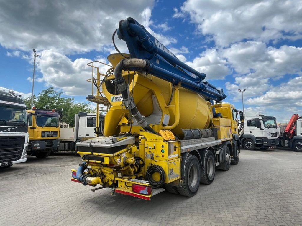 MAN TG-S 35.360 8x4 BB Pumi Pumi 24mKolbenpumpe deut - Mobil beton pompası: fotoğraf 4 MAN TG-S 35.360 8x4 BB Pumi Pumi 24mKolbenpumpe deut - Mobil beton pompası: fotoğraf 4