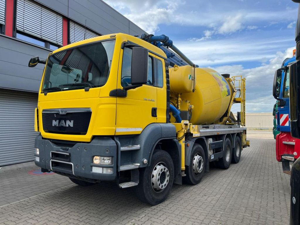MAN TG-S 35.360 8x4 BB Pumi Pumi 24mKolbenpumpe deut - Mobil beton pompası: fotoğraf 1 MAN TG-S 35.360 8x4 BB Pumi Pumi 24mKolbenpumpe deut - Mobil beton pompası: fotoğraf 1