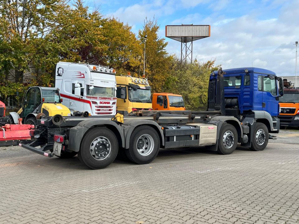 MAN TG-S Abrollkipper 35.360 8x2 BL Meiller 30 to, Funk - Kancalı yükleyici kamyon: fotoğraf 5 MAN TG-S Abrollkipper 35.360 8x2 BL Meiller 30 to, Funk - Kancalı yükleyici kamyon: fotoğraf 5
