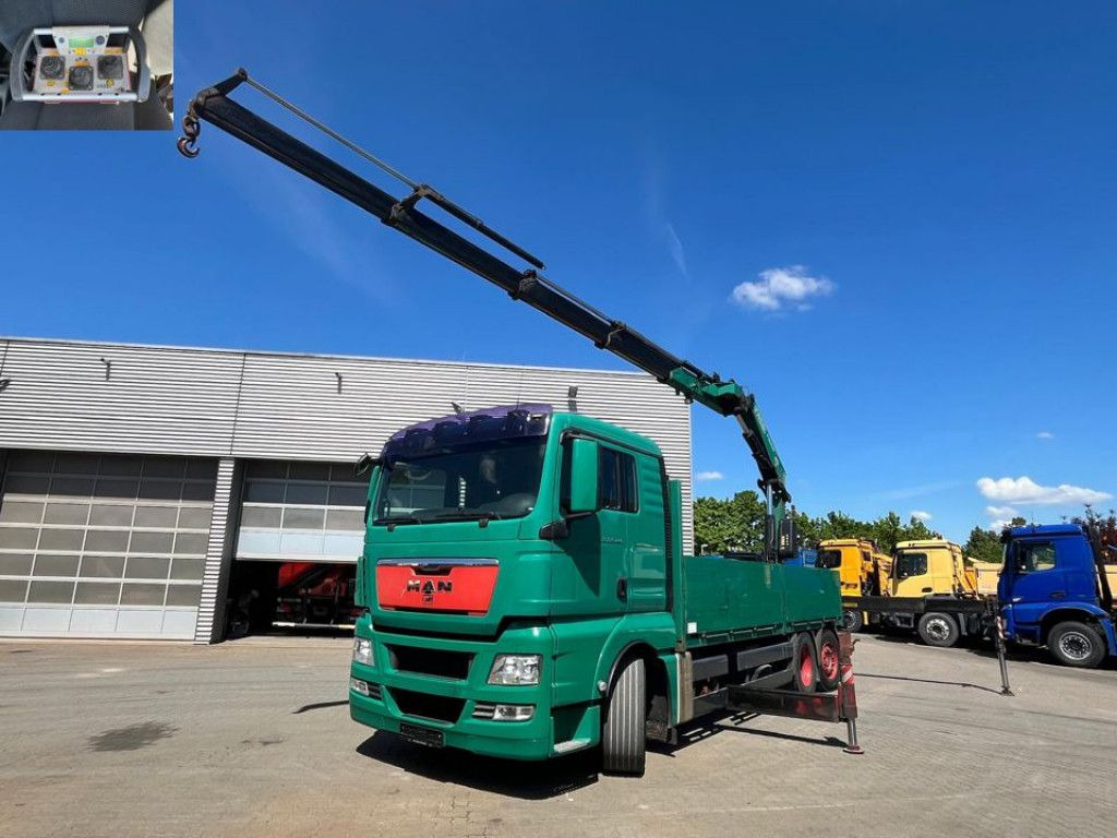 MAN TG-X 26.440 6x2-2 BL Pritsche Heckkran Fassi 360 - Vinçli kamyon: fotoğraf 1 MAN TG-X 26.440 6x2-2 BL Pritsche Heckkran Fassi 360 - Vinçli kamyon: fotoğraf 1