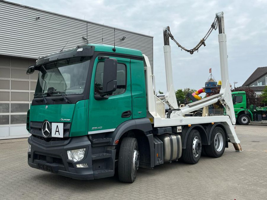 MERCEDES-BENZ Antos 2540 L 6x2 Absetzkipper Vorlauf Lenk - Hidrolift kamyon: fotoğraf 1 MERCEDES-BENZ Antos 2540 L 6x2 Absetzkipper Vorlauf Lenk - Hidrolift kamyon: fotoğraf 1