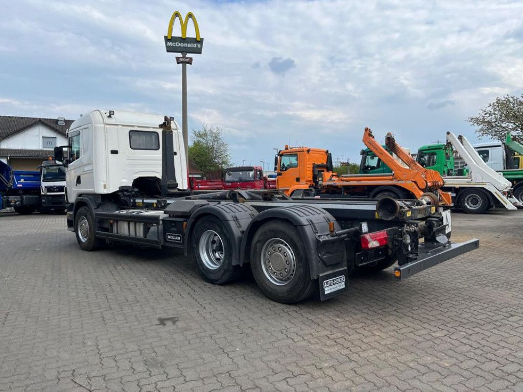 Scania G 420 LB6x2 Abrollkipper Meiller RK 20.70 Scania G 420 LB6x2 Abrollkipper Meiller RK 20.70 - Kancalı yükleyici kamyon: fotoğraf 3 Scania G 420 LB6x2 Abrollkipper Meiller RK 20.70 Scania G 420 LB6x2 Abrollkipper Meiller RK 20.70 - Kancalı yükleyici kamyon: fotoğraf 3