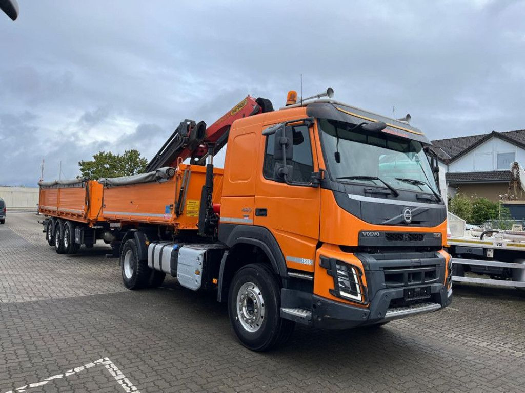Volvo FMX 460 4x2 2-Achs Kipper Kran Funk+5fach hyd - Damperli kamyon, Vinçli kamyon: fotoğraf 2 Volvo FMX 460 4x2 2-Achs Kipper Kran Funk+5fach hyd - Damperli kamyon, Vinçli kamyon: fotoğraf 2