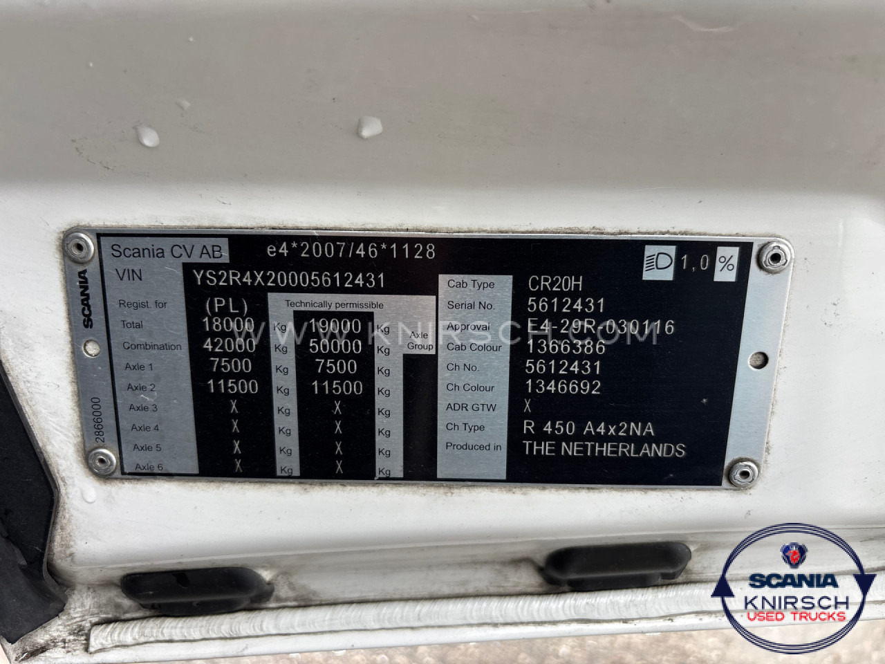 Çekici SCANIA R450A4x2NA / Highline / LED / Retarder / Opticruis: fotoğraf 12