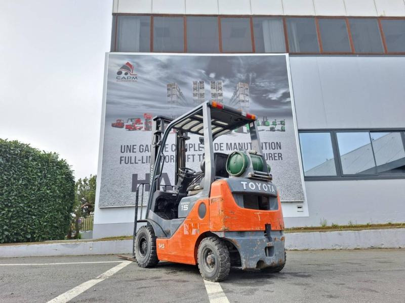 Toyota 028 FGF 15 - LPG forklift: fotoğraf 4 Toyota 028 FGF 15 - LPG forklift: fotoğraf 4