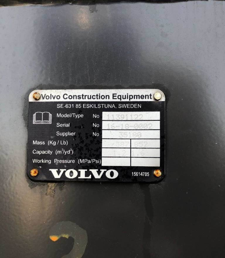 Volvo Schaufel GP 1,2 m³ - Yükleyici kovası - İş makinaları: fotoğraf 2 Volvo Schaufel GP 1,2 m³ - Yükleyici kovası - İş makinaları: fotoğraf 2