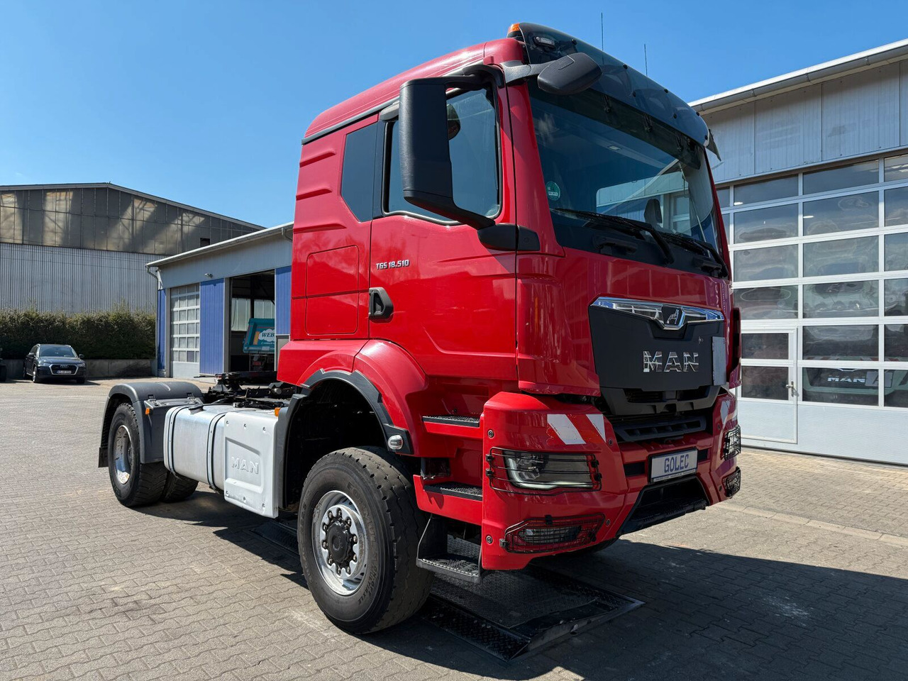 MAN TGS 18.510 4x4 SZM - Kipphyd. Blatt Luft Pritard - Çekici: fotoğraf 1 MAN TGS 18.510 4x4 SZM - Kipphyd. Blatt Luft Pritard - Çekici: fotoğraf 1