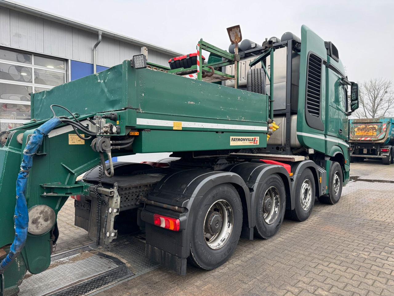 Mercedes-Benz ACTROS 4163 8x4 Schwerlast +Tieflader 4+2 *83 T - Çekici: fotoğraf 5 Mercedes-Benz ACTROS 4163 8x4 Schwerlast +Tieflader 4+2 *83 T - Çekici: fotoğraf 5