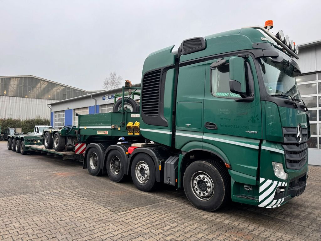 Mercedes-Benz ACTROS 4163 8x4 Schwerlast +Tieflader 4+2 *83 T - Çekici: fotoğraf 1 Mercedes-Benz ACTROS 4163 8x4 Schwerlast +Tieflader 4+2 *83 T - Çekici: fotoğraf 1