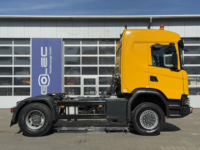 Çekici Scania G450 XT 4x4 Euro 6 SZM Kipphydraulik Blatt/ Luft: fotoğraf 8