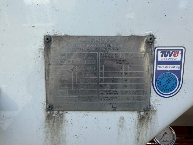 Feldbinder KIP 60.3 Silo 60.000 L 3 Achse ADR - Silobas: fotoğraf 5 Feldbinder KIP 60.3 Silo 60.000 L 3 Achse ADR - Silobas: fotoğraf 5