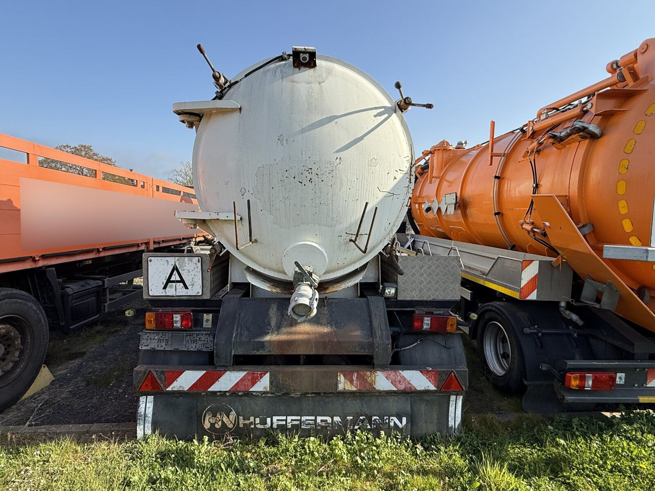 Hüffermann HSD181D Tankanhänger für nicht GGVS Güter - Tanker römork: fotoğraf 3 Hüffermann HSD181D Tankanhänger für nicht GGVS Güter - Tanker römork: fotoğraf 3