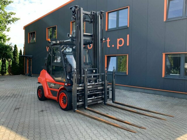 Linde H80T-03 Gas Stapler - LPG forklift: fotoğraf 1 Linde H80T-03 Gas Stapler - LPG forklift: fotoğraf 1