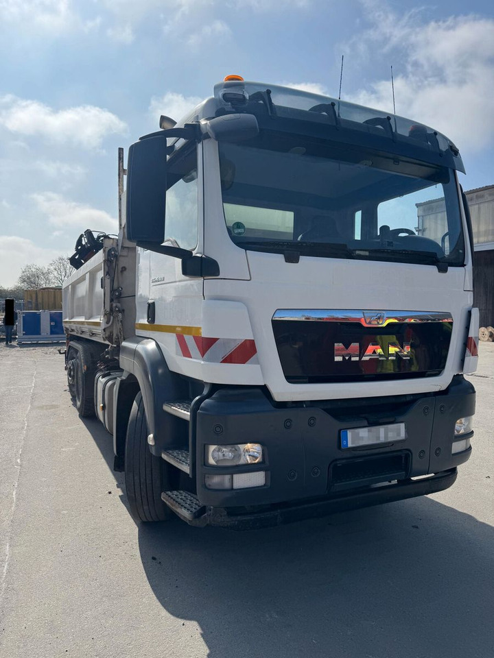 MAN TGS 26.400 6x2*4 Kipper Bordm. Kran ATLAS 172.3E - Damperli kamyon, Vinçli kamyon: fotoğraf 1 MAN TGS 26.400 6x2*4 Kipper Bordm. Kran ATLAS 172.3E - Damperli kamyon, Vinçli kamyon: fotoğraf 1