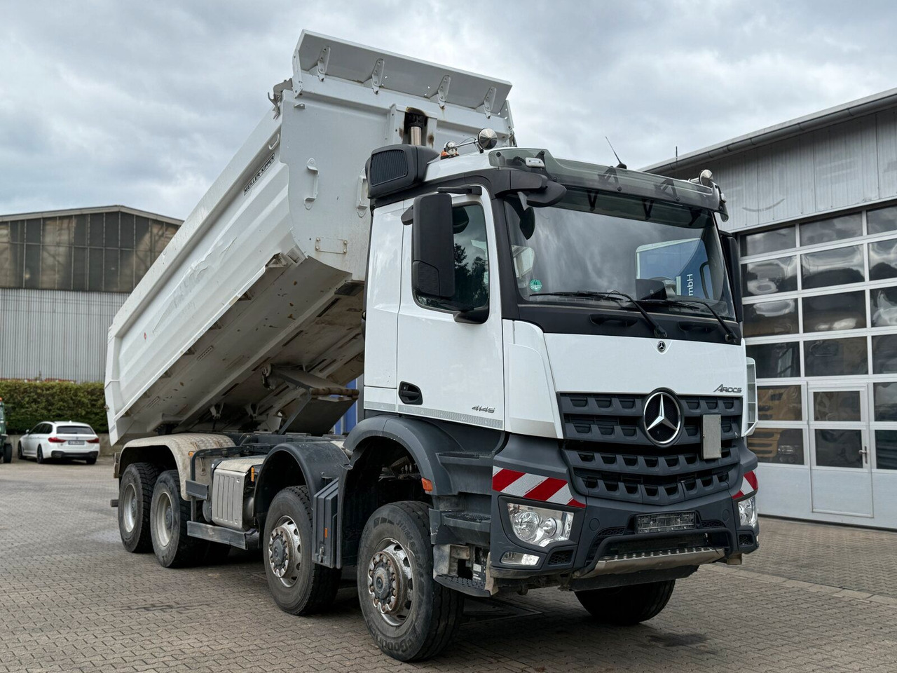 Mercedes-Benz 4145 Meiler Kipper - Damperli kamyon: fotoğraf 2 Mercedes-Benz 4145 Meiler Kipper - Damperli kamyon: fotoğraf 2