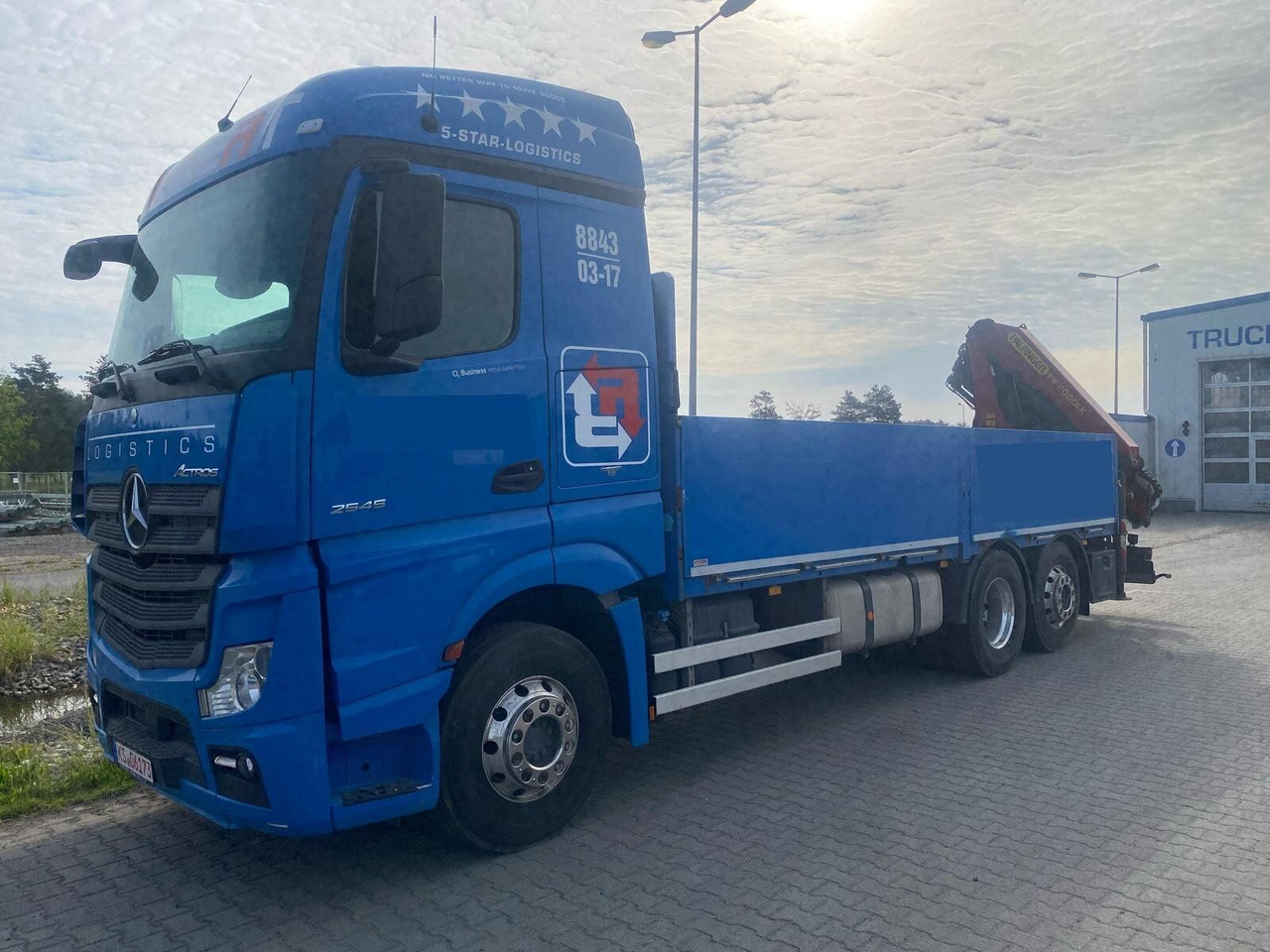 Mercedes-Benz ACTROS 2545 6x2 Pritsche Kran Palfinger PK20001K - Vinçli kamyon: fotoğraf 3 Mercedes-Benz ACTROS 2545 6x2 Pritsche Kran Palfinger PK20001K - Vinçli kamyon: fotoğraf 3