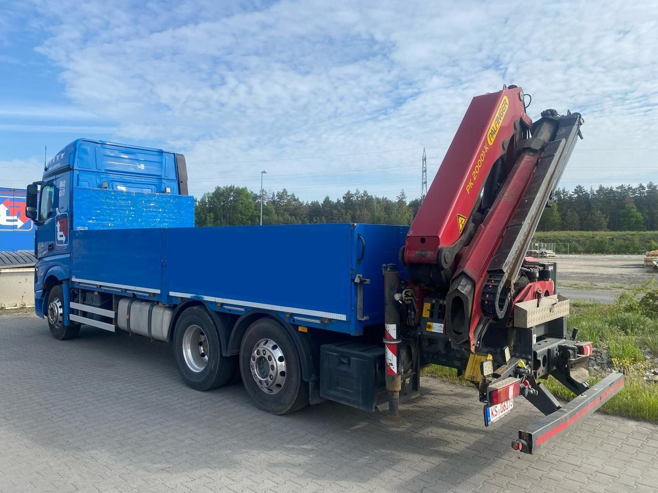 Mercedes-Benz ACTROS 2545 6x2 Pritsche Kran Palfinger PK20001K - Vinçli kamyon: fotoğraf 4 Mercedes-Benz ACTROS 2545 6x2 Pritsche Kran Palfinger PK20001K - Vinçli kamyon: fotoğraf 4