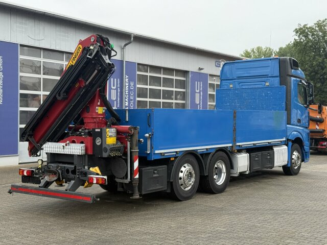 Vinçli kamyon Mercedes-Benz ACTROS 2545 6x2 Pritsche Kran Palfinger PK20001K: fotoğraf 9