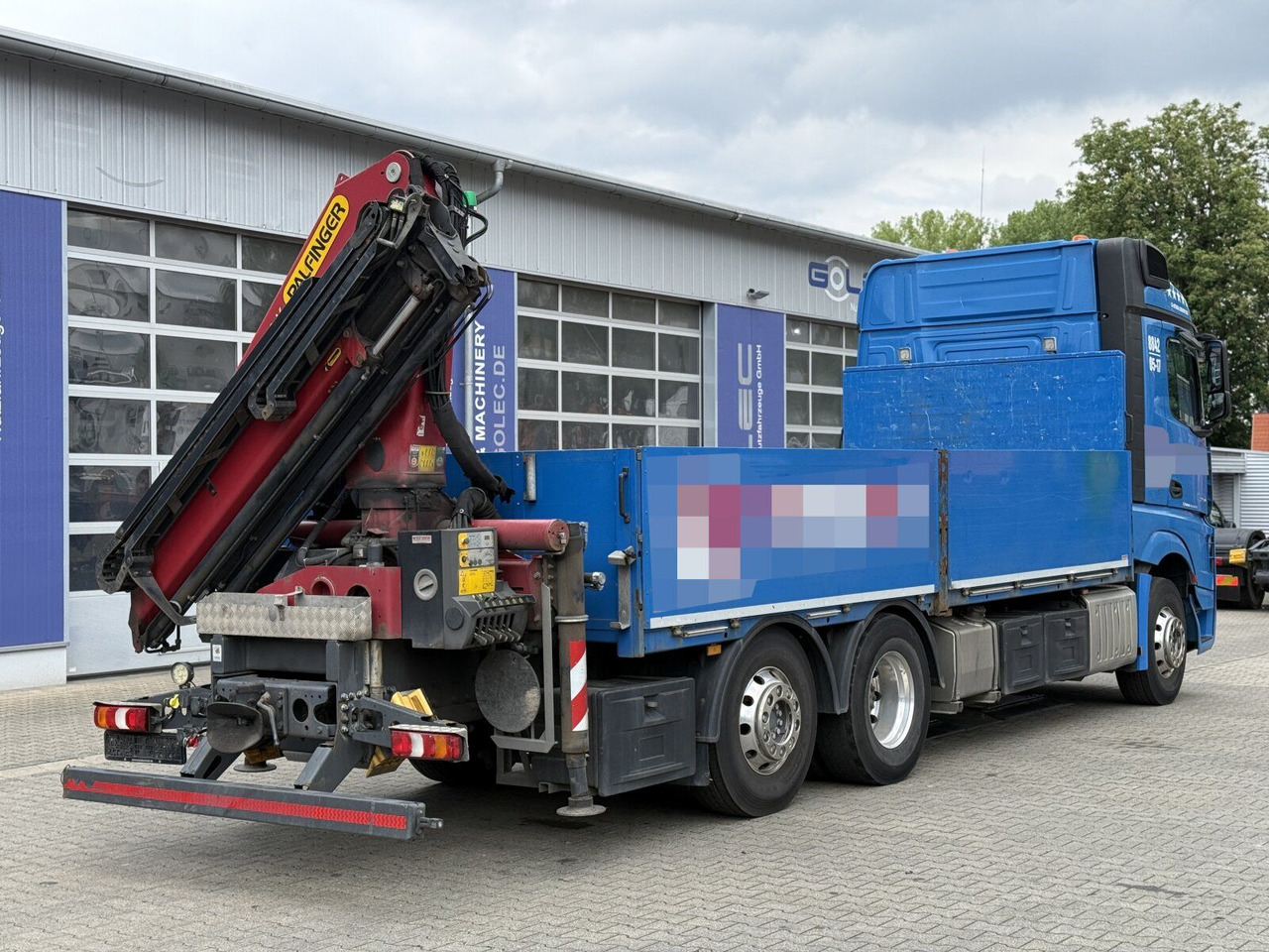 Mercedes-Benz ACTROS 2545 6x2 Pritsche Kran Palfinger PK20001K - Sal/ Açık kasa kamyon, Vinçli kamyon: fotoğraf 3 Mercedes-Benz ACTROS 2545 6x2 Pritsche Kran Palfinger PK20001K - Sal/ Açık kasa kamyon, Vinçli kamyon: fotoğraf 3