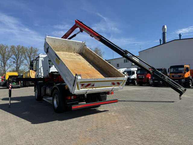 Damperli kamyon, Vinçli kamyon Mercedes-Benz AROCS 1832 4x2 Euro 6 Kipper Kran FASSI F120FB: fotoğraf 14