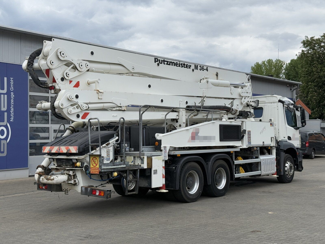 Mercedes-Benz AROCS 2840 6x4 Betonp. Putzmeister BSF36-4.16HLS - Mobil beton pompası: fotoğraf 4 Mercedes-Benz AROCS 2840 6x4 Betonp. Putzmeister BSF36-4.16HLS - Mobil beton pompası: fotoğraf 4