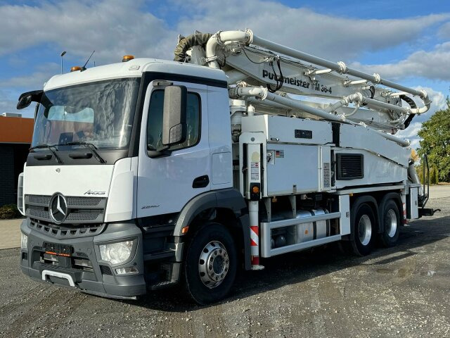 Mercedes-Benz AROCS 2840 6x4 Betonp. Putzmeister BSF36-4.16HLS - Mobil beton pompası: fotoğraf 1 Mercedes-Benz AROCS 2840 6x4 Betonp. Putzmeister BSF36-4.16HLS - Mobil beton pompası: fotoğraf 1
