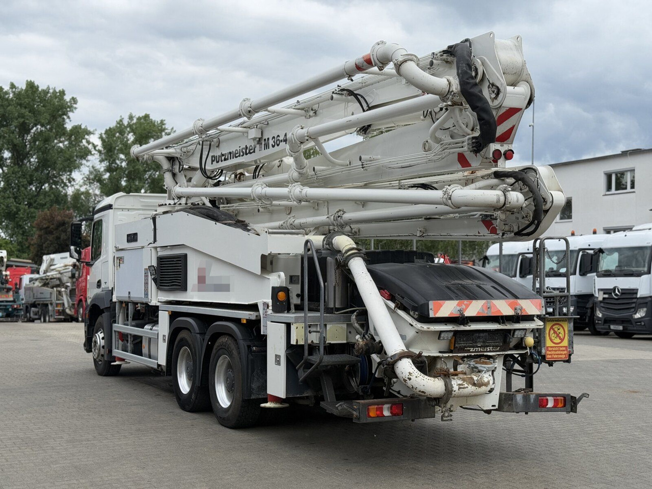 Mercedes-Benz AROCS 2840 6x4 Betonp. Putzmeister BSF36-4.16HLS - Mobil beton pompası: fotoğraf 5 Mercedes-Benz AROCS 2840 6x4 Betonp. Putzmeister BSF36-4.16HLS - Mobil beton pompası: fotoğraf 5