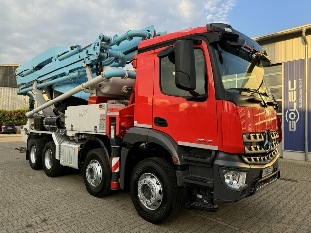 Mercedes-Benz AROCS 3243 8x4 Euro 6 Pumi Putzmeister TMM 24-3 - Pompalı mikser: fotoğraf 1 Mercedes-Benz AROCS 3243 8x4 Euro 6 Pumi Putzmeister TMM 24-3 - Pompalı mikser: fotoğraf 1