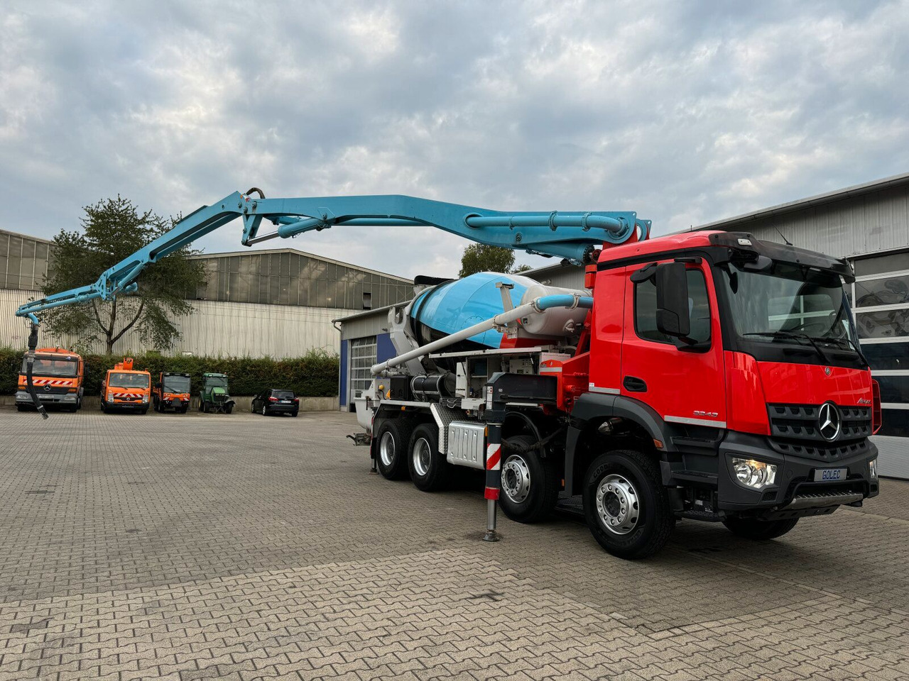 Mercedes-Benz AROCS 3243 8x4 Euro 6 Pumi Putzmeister TMM 24-3 - Mobil beton pompası: fotoğraf 2 Mercedes-Benz AROCS 3243 8x4 Euro 6 Pumi Putzmeister TMM 24-3 - Mobil beton pompası: fotoğraf 2