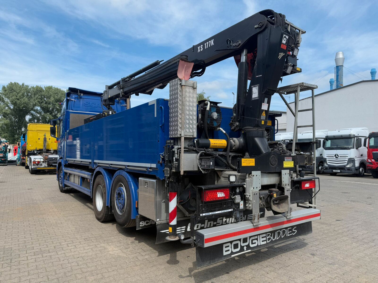Scania R500 6x2 Pritsche mit Kran HIAB 177K PRO Scania R500 6x2 Pritsche mit Kran HIAB 177K PRO - Sal/ Açık kasa kamyon, Vinçli kamyon: fotoğraf 5 Scania R500 6x2 Pritsche mit Kran HIAB 177K PRO Scania R500 6x2 Pritsche mit Kran HIAB 177K PRO - Sal/ Açık kasa kamyon, Vinçli kamyon: fotoğraf 5